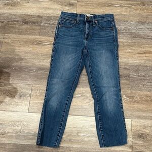 Madewell 20in High Rise Skinny Jeans